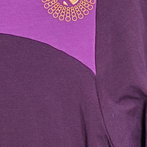 Women's abk Hooded Pullover Pink Orange Burgundy Mountain Size M Hiking Climbing - Picture 13 of 14